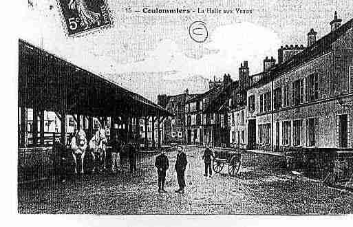 Ville de COULOMMIERS Carte postale ancienne