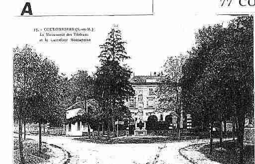 Ville de COULOMMIERS Carte postale ancienne