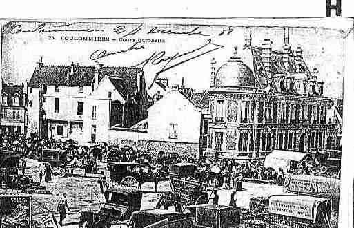 Ville de COULOMMIERS Carte postale ancienne