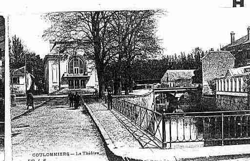 Ville de COULOMMIERS Carte postale ancienne