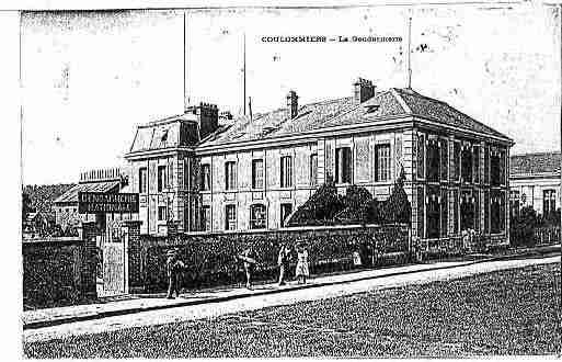 Ville de COULOMMIERS Carte postale ancienne