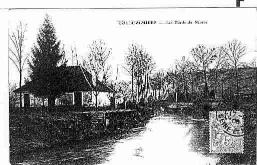 Ville de COULOMMIERS Carte postale ancienne