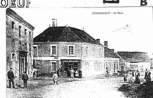 Ville de COURCEBOEUFS Carte postale ancienne