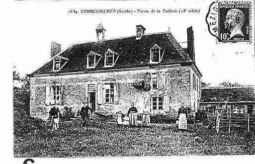 Ville de COURCELLESLAFORET Carte postale ancienne