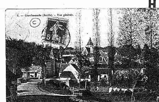 Ville de COURDEMANCHE Carte postale ancienne