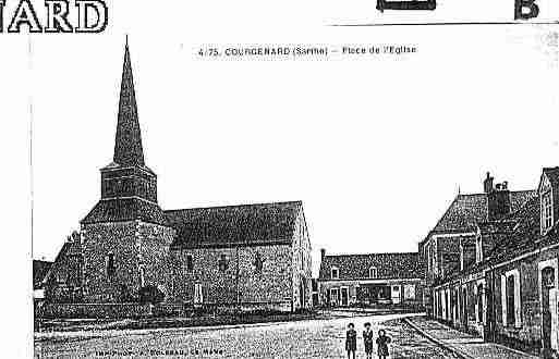 Ville de COURGENARD Carte postale ancienne