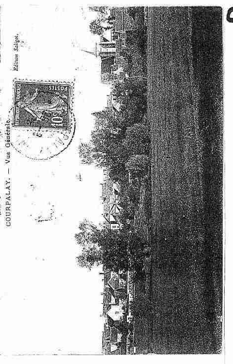 Ville de COURPALAY Carte postale ancienne
