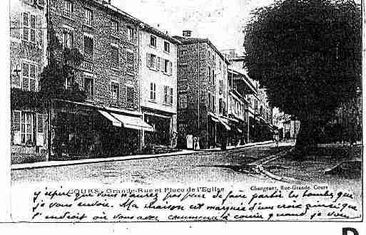 Ville de COURSLAVILLE Carte postale ancienne