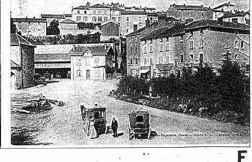 Ville de COURSLAVILLE Carte postale ancienne