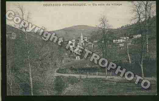 Ville de COURZIEU Carte postale ancienne