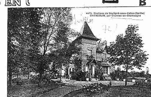 Ville de CRANNESENCHAMPAGNE Carte postale ancienne