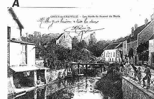 Ville de CRECYLACHAPELLE Carte postale ancienne Ville de CRECYLACHAPELLE Carte postale ancienne