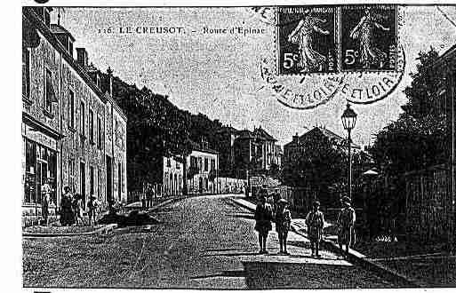 Ville de CREUSOT(LE) Carte postale ancienne