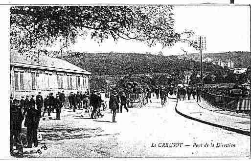 Ville de CREUSOT(LE) Carte postale ancienne