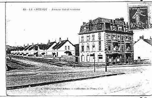 Ville de CREUSOT(LE) Carte postale ancienne