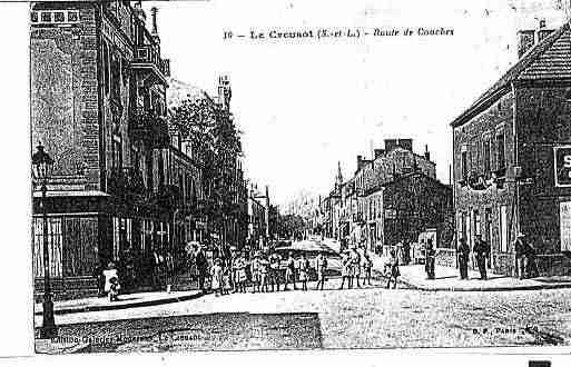 Ville de CREUSOT(LE) Carte postale ancienne