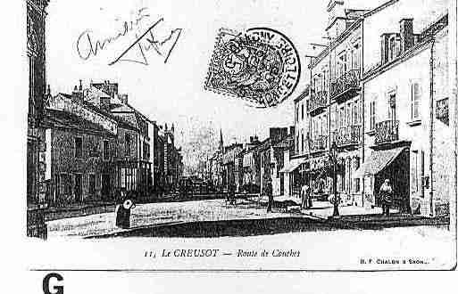 Ville de CREUSOT(LE) Carte postale ancienne