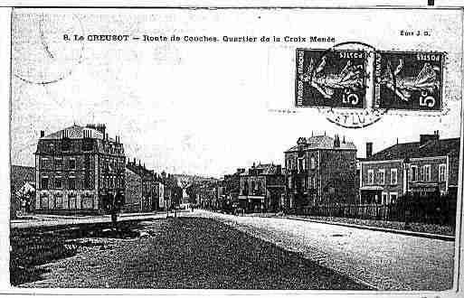 Ville de CREUSOT(LE) Carte postale ancienne