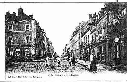 Ville de CREUSOT(LE) Carte postale ancienne