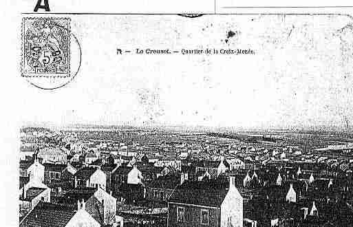 Ville de CREUSOT(LE) Carte postale ancienne