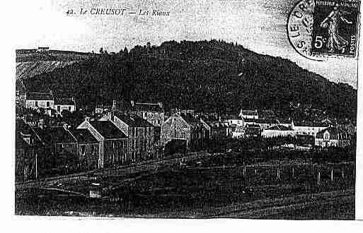 Ville de CREUSOT(LE) Carte postale ancienne