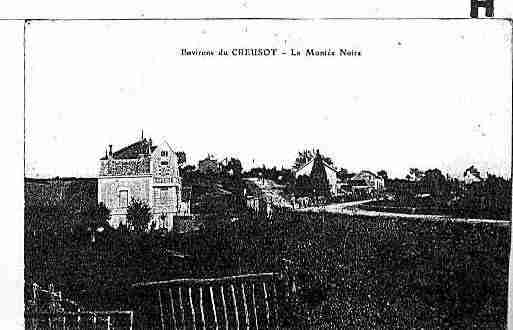 Ville de CREUSOT(LE) Carte postale ancienne