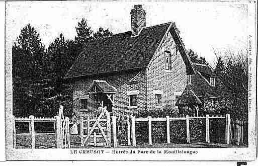 Ville de CREUSOT(LE) Carte postale ancienne