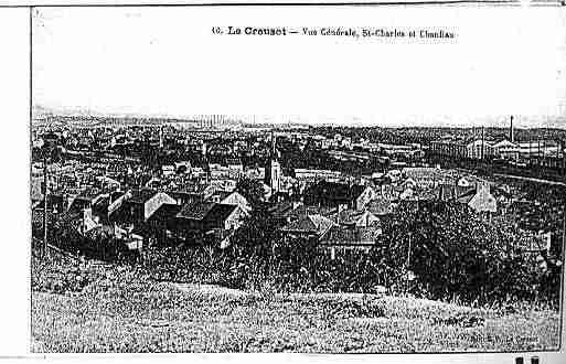 Ville de CREUSOT(LE) Carte postale ancienne