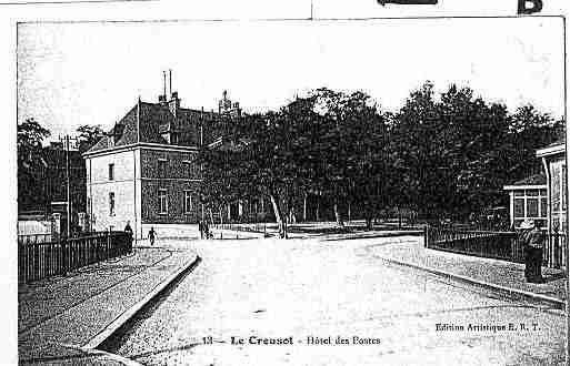 Ville de CREUSOT(LE) Carte postale ancienne