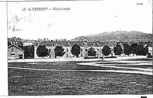 Ville de CREUSOT(LE) Carte postale ancienne