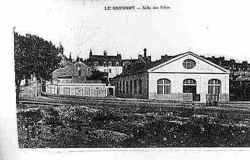 Ville de CREUSOT(LE) Carte postale ancienne