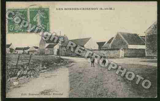 Ville de CRISENOY Carte postale ancienne