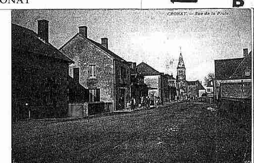 Ville de CRONAT Carte postale ancienne