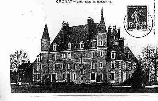 Ville de CRONAT Carte postale ancienne