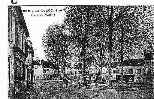 Ville de CROUYSUROURCQ Carte postale ancienne