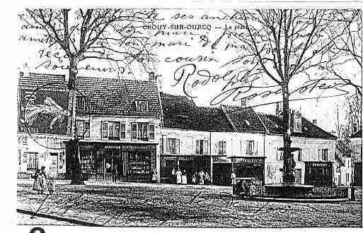 Ville de CROUYSUROURCQ Carte postale ancienne