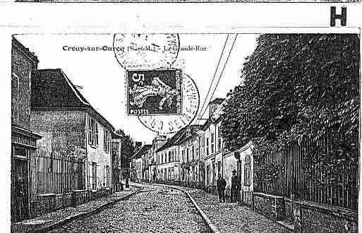 Ville de CROUYSUROURCQ Carte postale ancienne