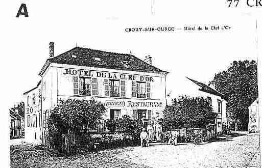 Ville de CROUYSUROURCQ Carte postale ancienne