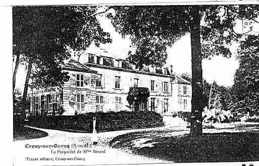 Ville de CROUYSUROURCQ Carte postale ancienne