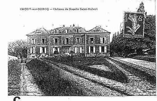 Ville de CROUYSUROURCQ Carte postale ancienne