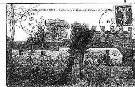 Ville de CROUYSUROURCQ Carte postale ancienne