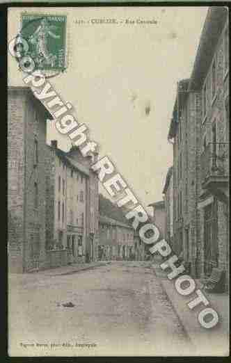 Ville de CUBLIZE Carte postale ancienne