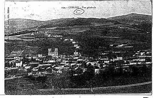 Ville de CUBLIZE Carte postale ancienne