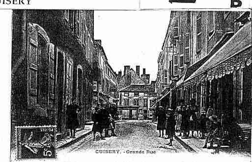 Ville de CUISERY Carte postale ancienne