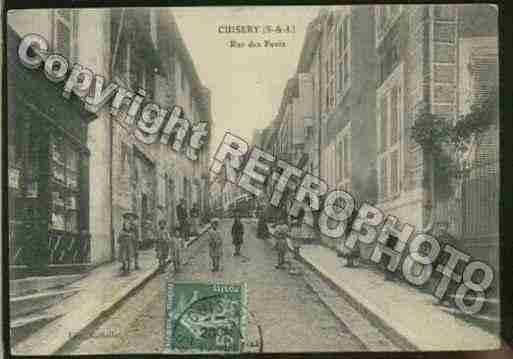 Ville de CUISERY Carte postale ancienne