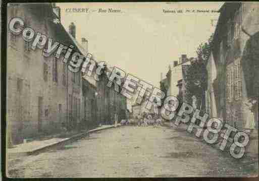 Ville de CUISERY Carte postale ancienne