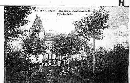 Ville de CUISERY Carte postale ancienne