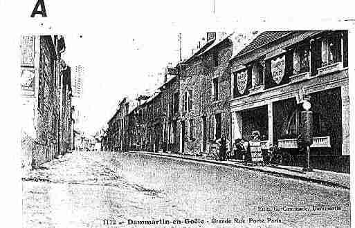 Ville de DAMMARTINENGOELE Carte postale ancienne