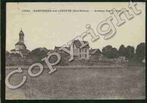 Ville de DAMPIERRESURLINOTTE Carte postale ancienne