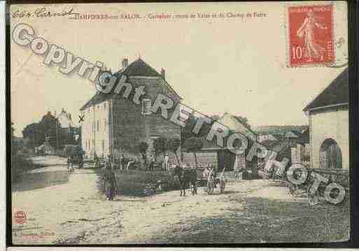 Ville de DAMPIERRESURSALON Carte postale ancienne